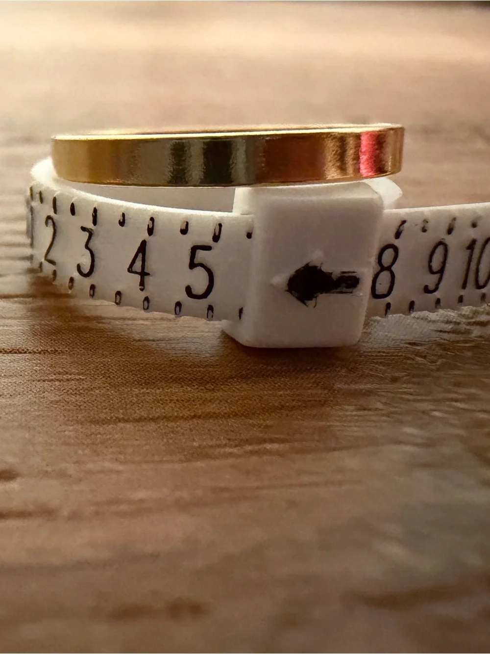 Gold Tone Minimalist Band Ring - Women's Simple Stackable Ring